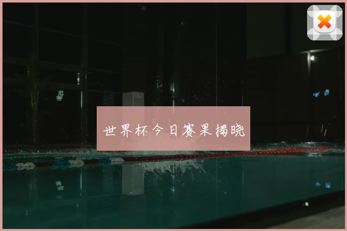 世界杯今日赛果揭晓