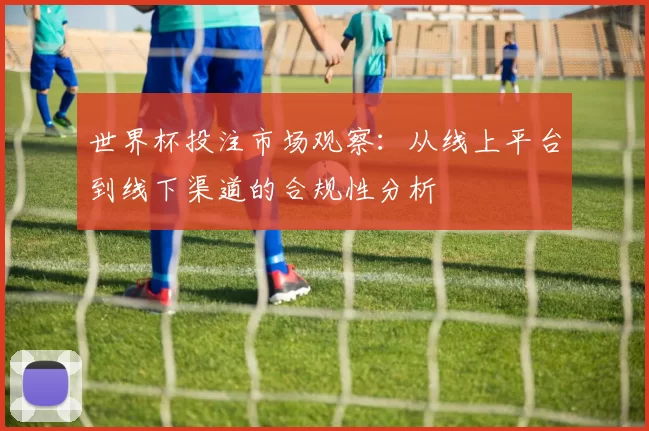 世界杯投注市场观察:从线上平台到线下渠道的合规性分析
